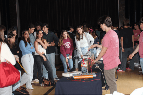 Participantes da Semana da Física no IST