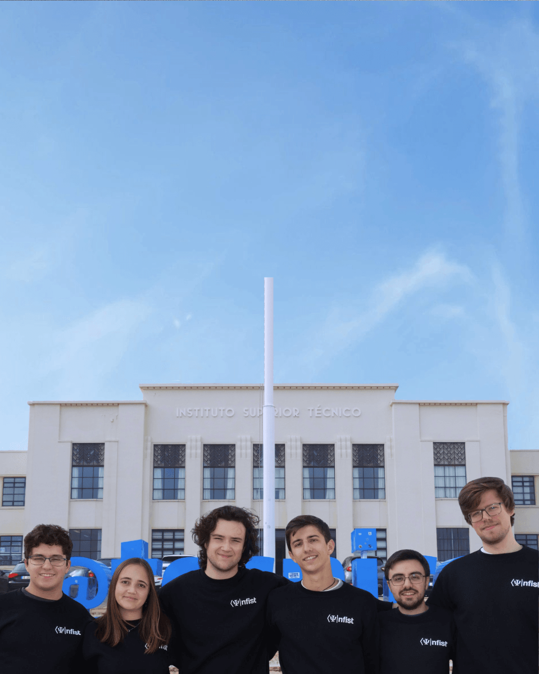 Equipa organizadora das Jornadas de Engenharia Física do NFIST